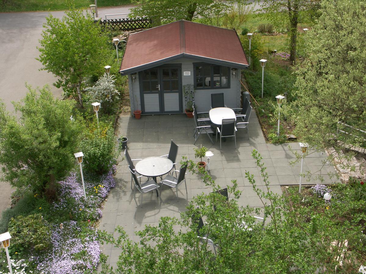 Waldpension zum Felsenkeller Lichtenfels-Sachsenberg Exterior foto